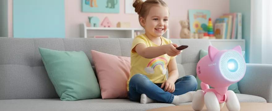 Bezpieczne kino w pokoju dziecka — testuj projektor edukacyjny Kiano Alpha Kid