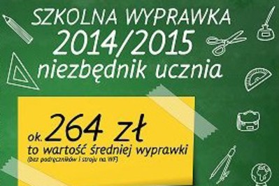 Wyprawka szkolna 2014/2015 – co zawiera i ile kosztuje? 