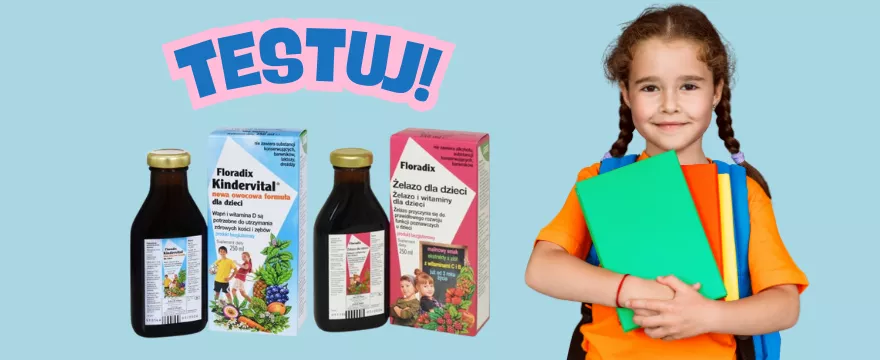 Odporność? Naturalnie z Floradix! Zadbaj o odporność dziecka w sezonie infekcji 