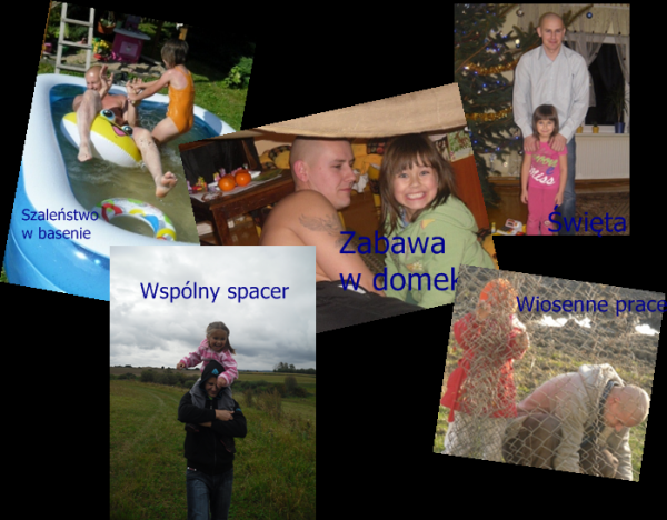 Tatuś i córcia razem