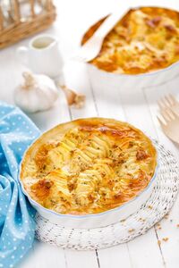 Ziemniaczano - serowe gratin 