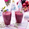 Smoothie z malinami, borówkami i otrębami